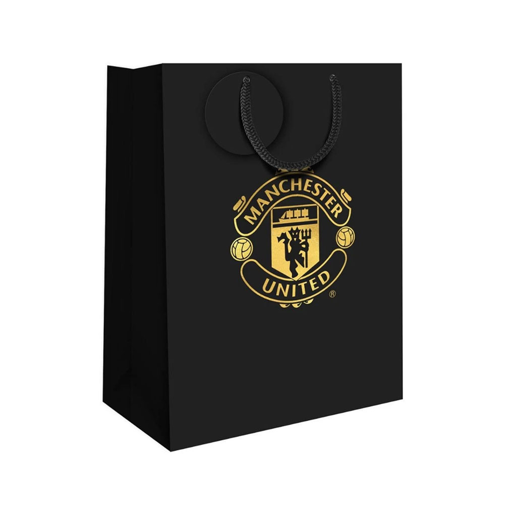 (image for) Manchester United FC Small Black Gift Bag
