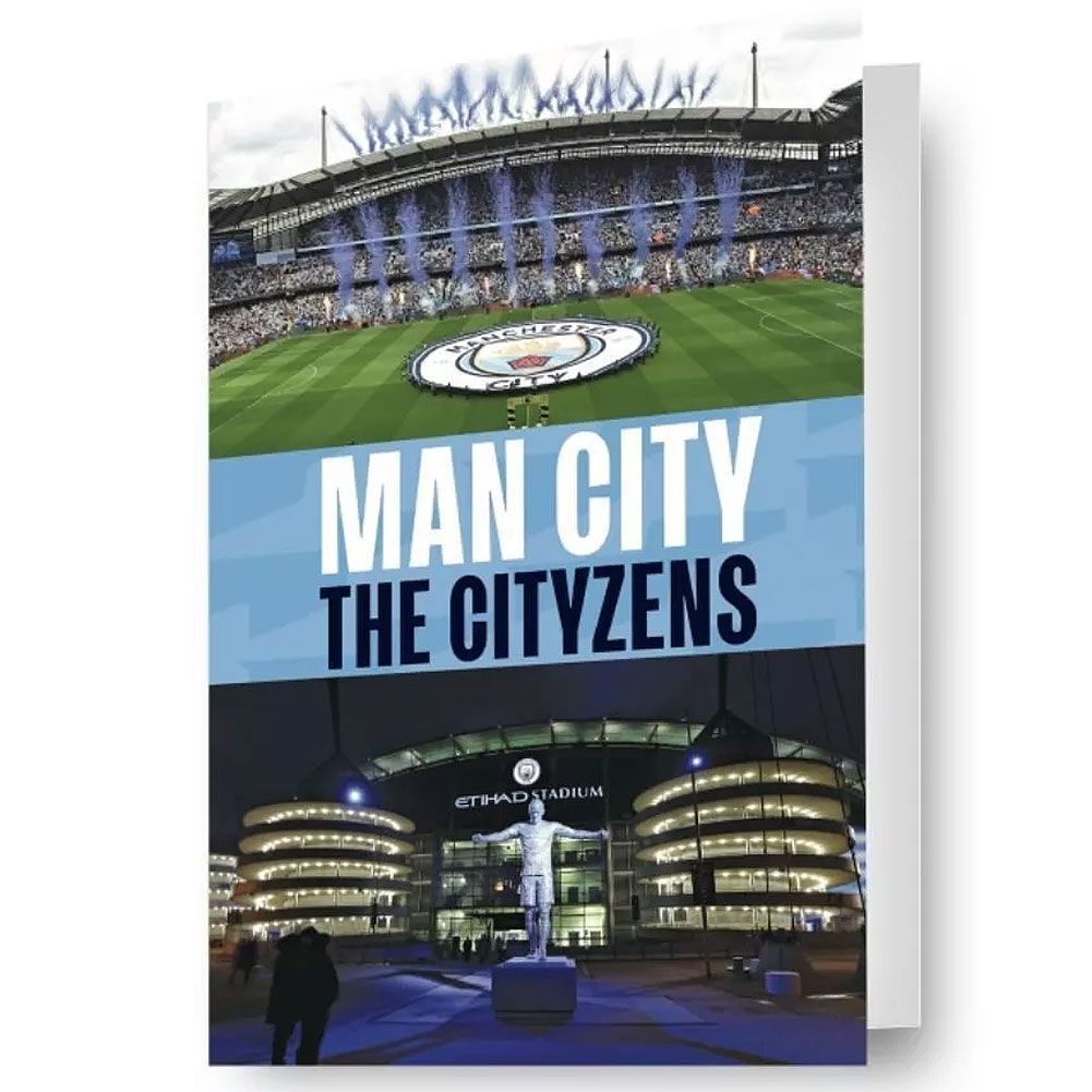 (image for) Manchester City FC 3D Lenticular Birthday Card