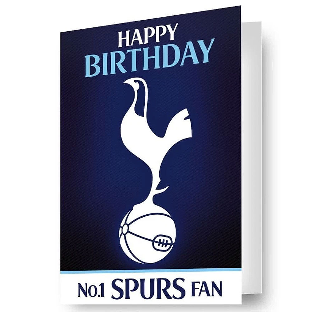 (image for) Tottenham Hotspur FC 3D Lenticular Birthday Card