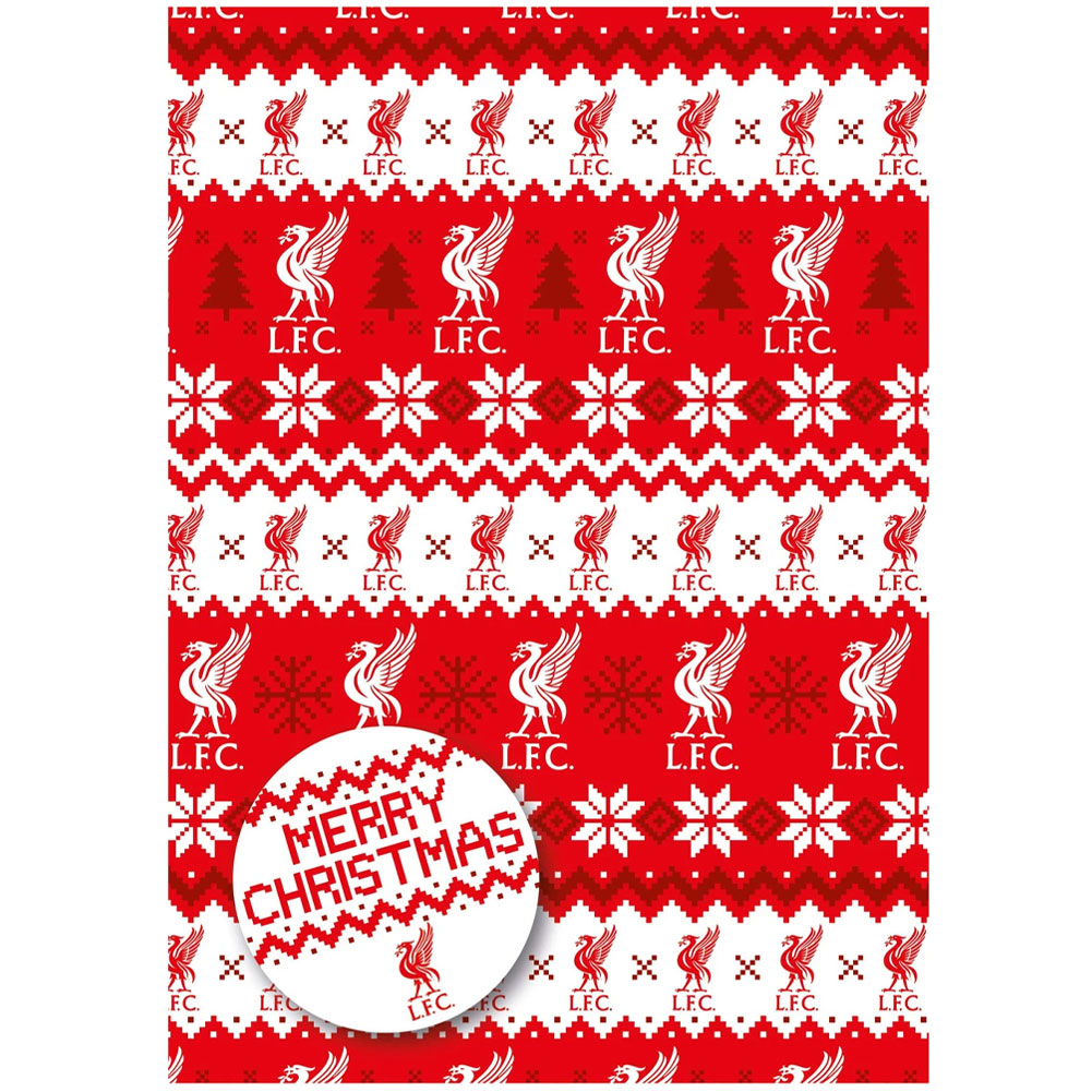 (image for) Liverpool FC Christmas Gift Wrap