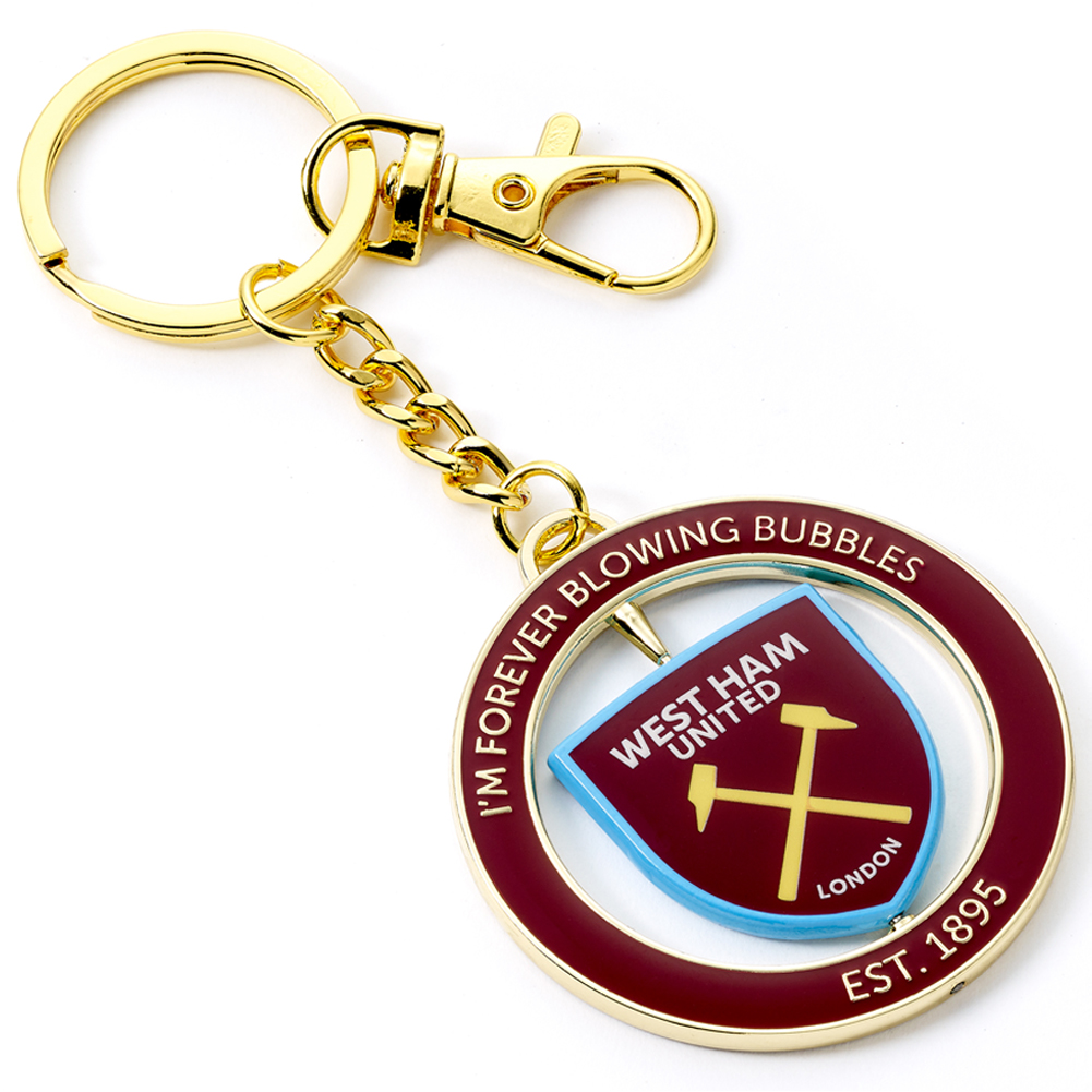 (image for) West Ham United FC Spinner Keyring