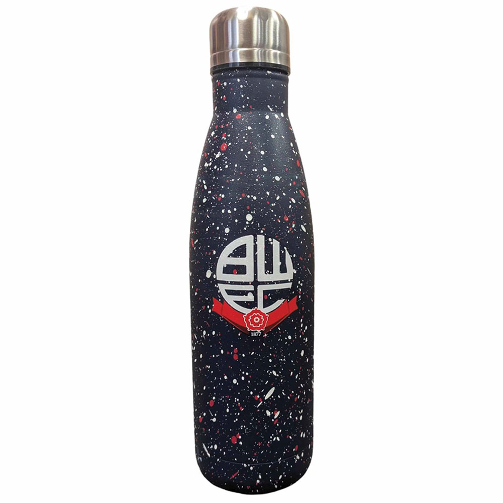 (image for) Bolton Wanderers FC Paint Splatter Thermal Flask