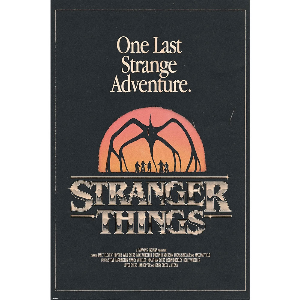 (image for) Stranger Things 5 Poster Mind Flayer 47