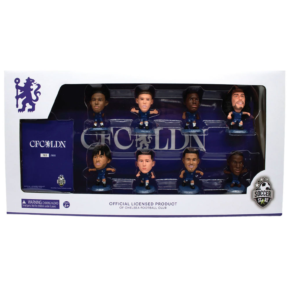 (image for) Chelsea FC SoccerStarz Season 25-26 Player Team Pack