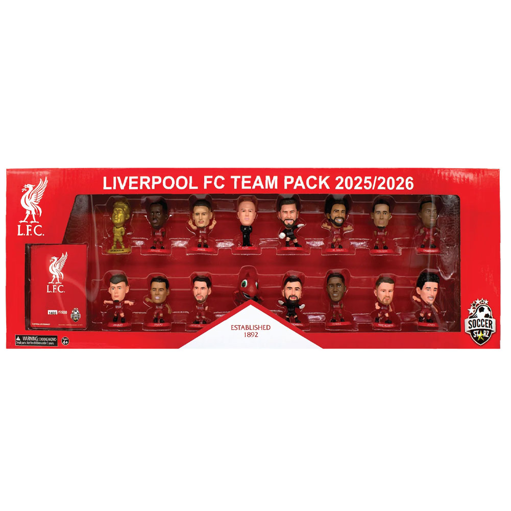 (image for) Liverpool FC SoccerStarz Season 25-26 Player Team Pack