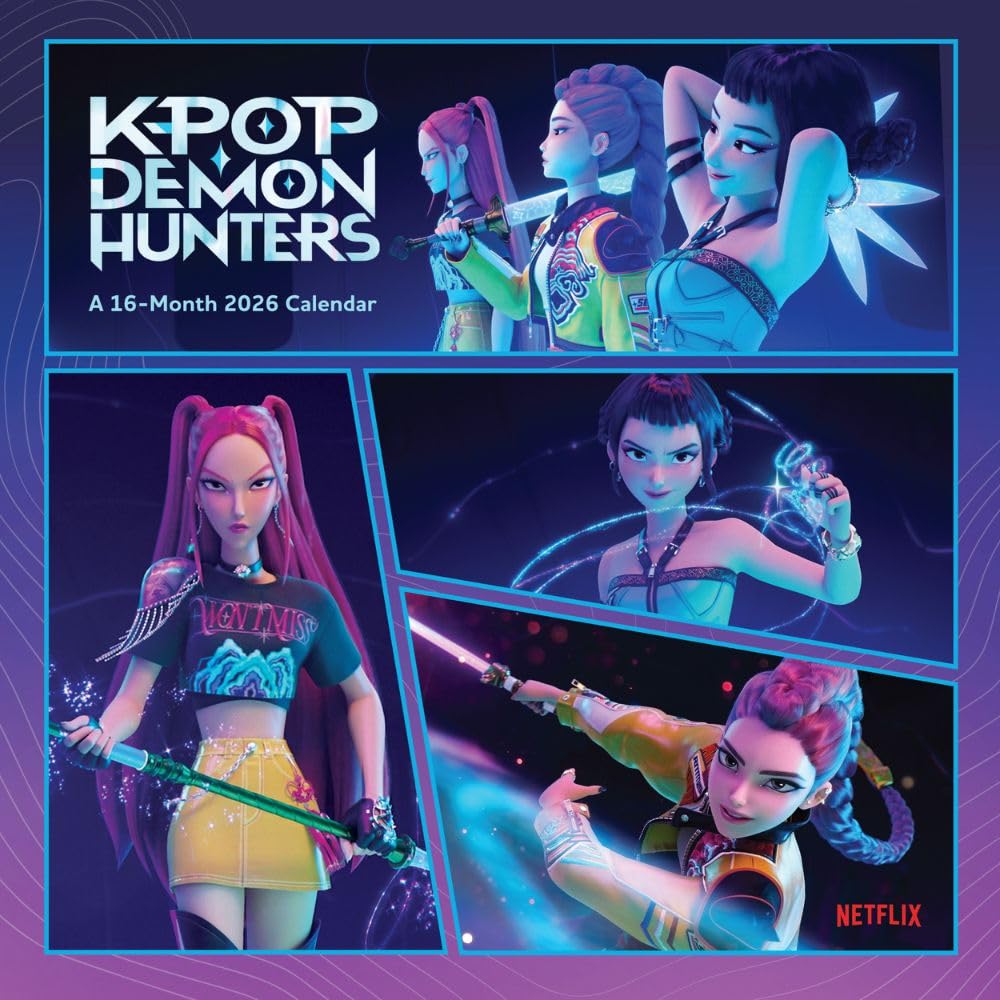 (image for) K-Pop Demon Hunters Square Calendar 2026