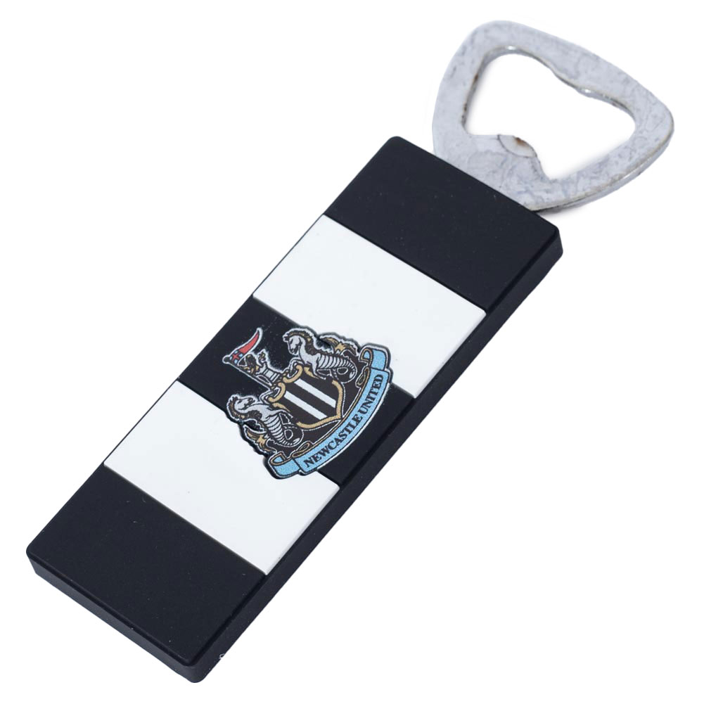 (image for) Newcastle United FC PVC Rectangle Magnetic Bottle Opener