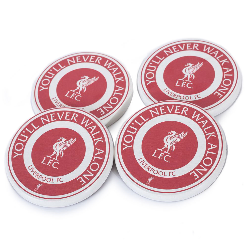 (image for) Liverpool FC 4pk Ceramic Coaster Set