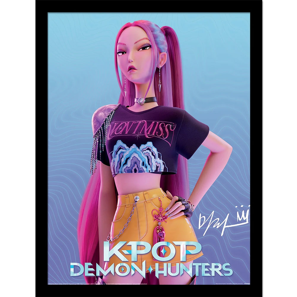 K-Pop Demon Hunters Mira Picture 16 x 12 (image for) K-Pop Demon Hunters Mira Picture 16 x 12