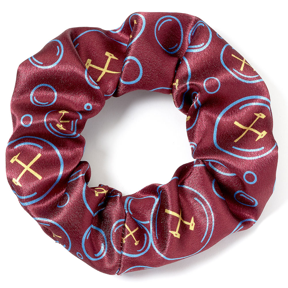 (image for) West ham United FC Hair Scrunchie