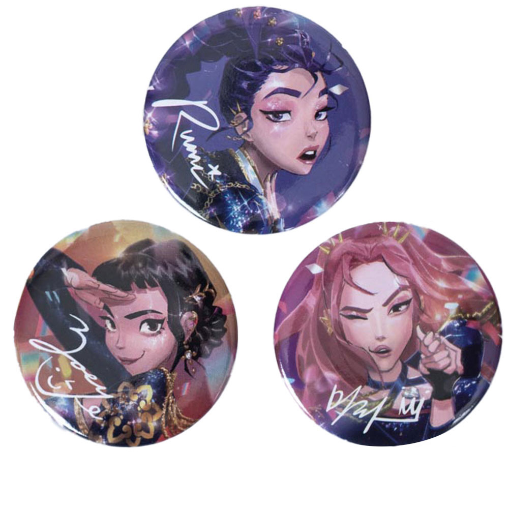 (image for) K-POP Demon Hunters 3 Button Badges
