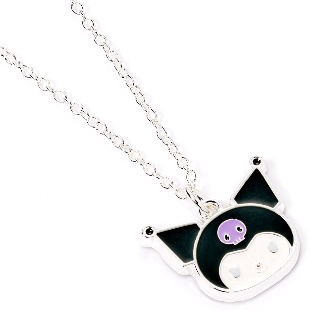(image for) Kuromi Silver Plated Necklace