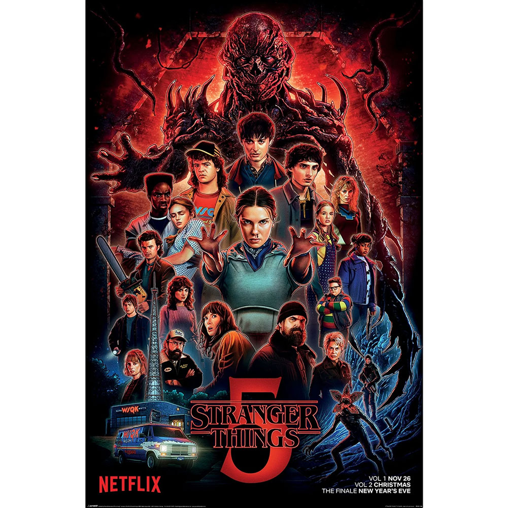 (image for) Stranger Things 5 One Sheet Poster 17