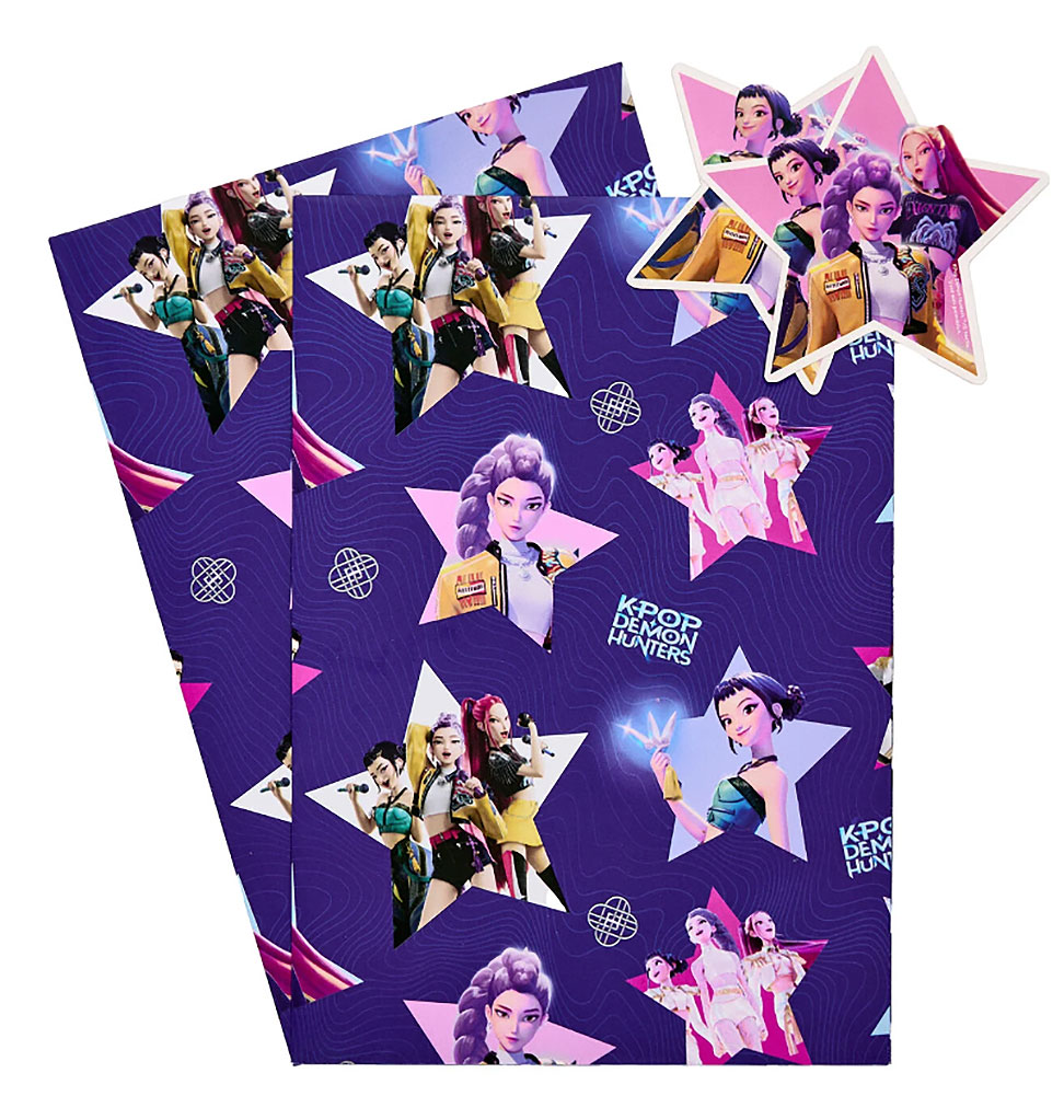 (image for) K-Pop Demon Hunters Gift Wrap