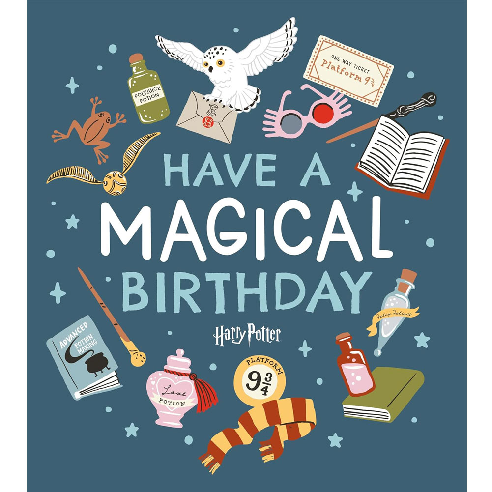 (image for) Harry Potter Magical Birthday Card