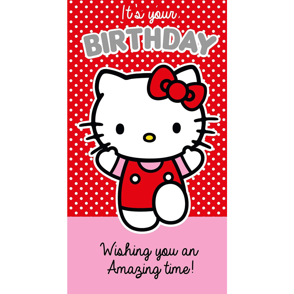 (image for) Hello Kitty Birthday Card
