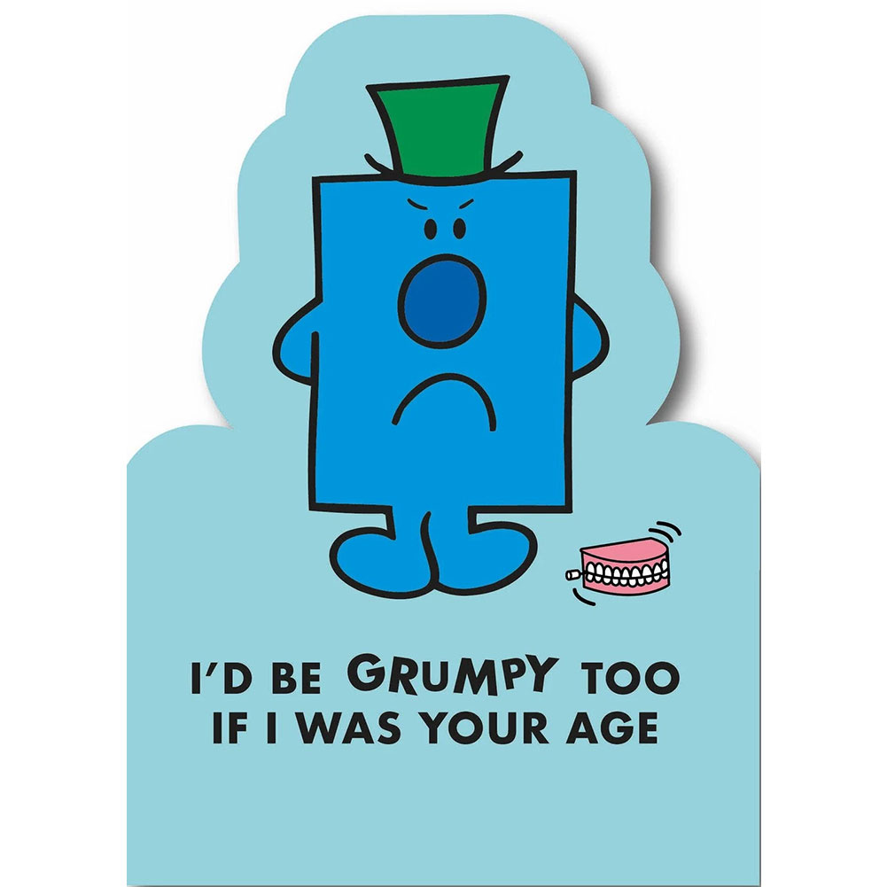 (image for) Mr. Men And Little Miss Mr Grumpy Birthday Card