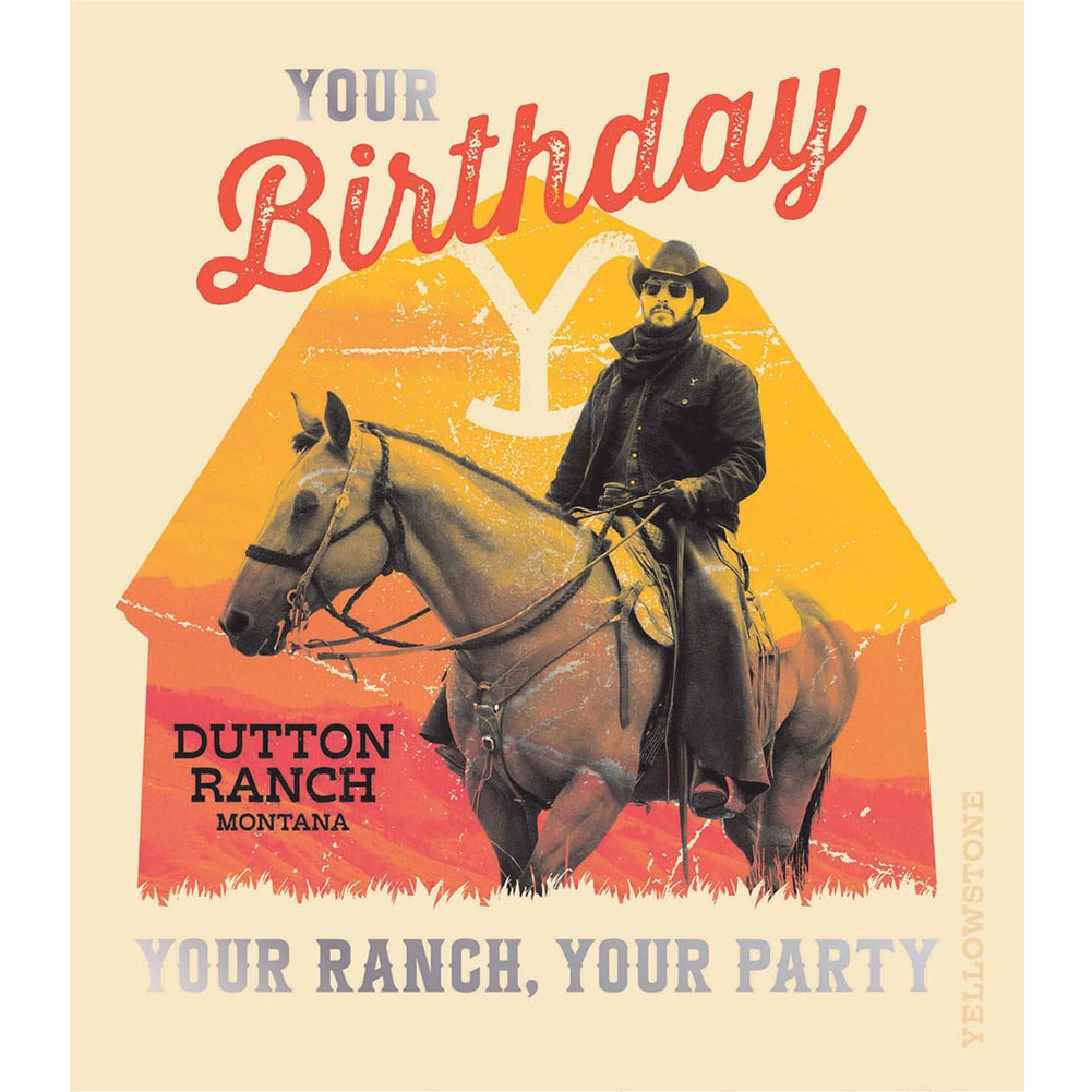 (image for) Yellowstone Birthday Card