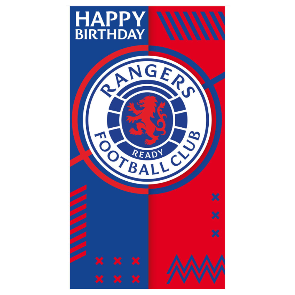 Rangers FC Crest Birthday Card (image for) Rangers FC Crest Birthday Card