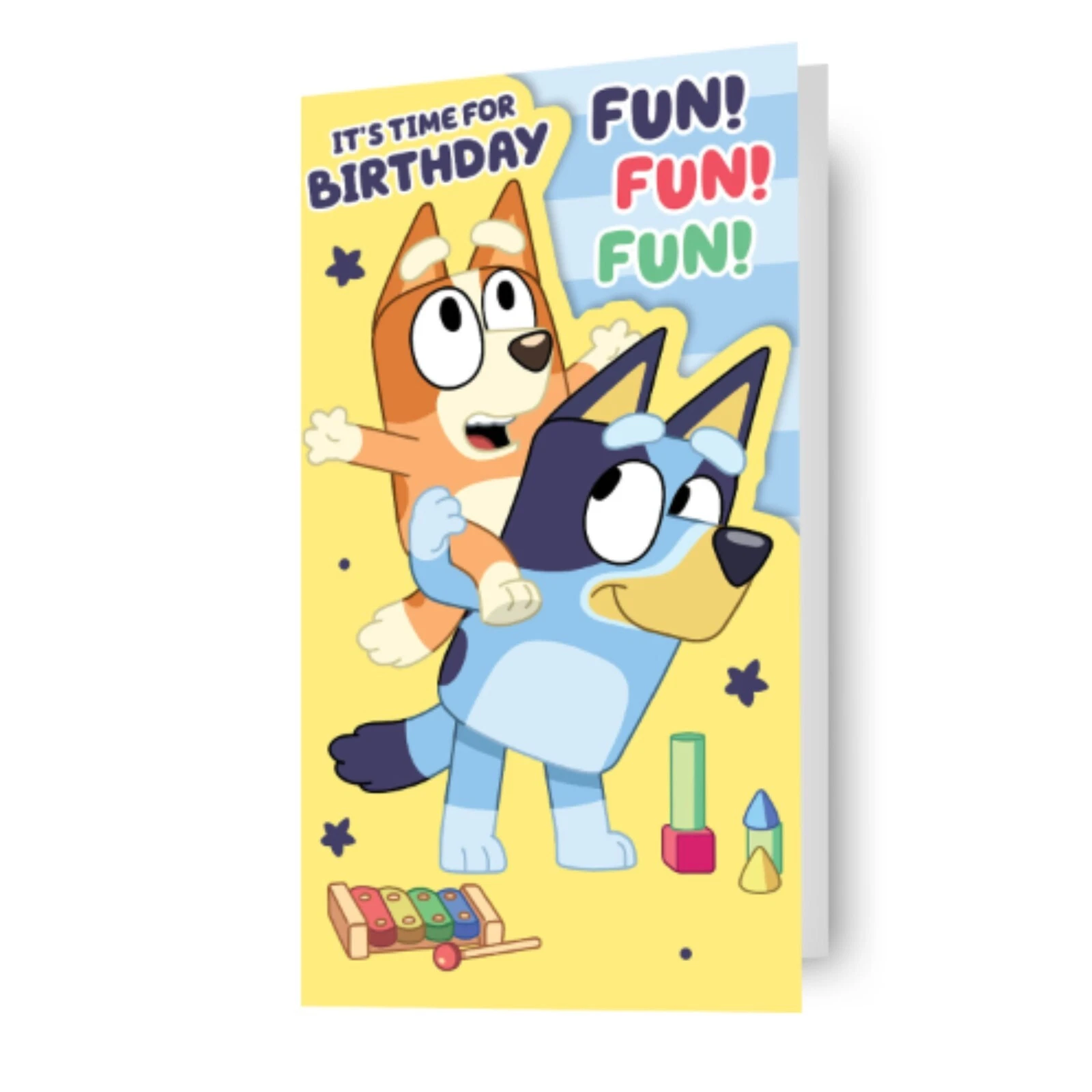 (image for) Bluey Fun Birthday Card